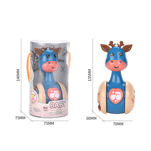Juguetes para bebés: Sonajeros clásicos, adorable muñeco de ciervo que se balancea y asiente - Product Image 5