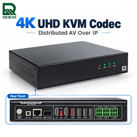 Encodeur vidéo multi-réseaux HD DQINFOS H.264/H.265 avec connexions USB/optiques pour centre de commande de trafic