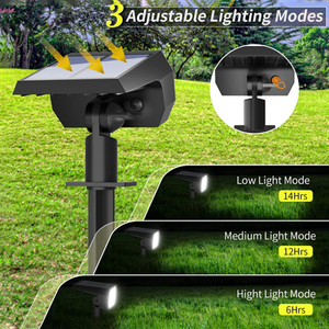 56 LED Blanc Froid Étanche IP68 <span class=keywords><strong>Jardin</strong></span> Cour <span class=keywords><strong>Spot</strong></span> <span class=keywords><strong>Solaire</strong></span> Extérieur Paysage Éclairage <span class=keywords><strong>Spot</strong></span> Led - Product Image 2