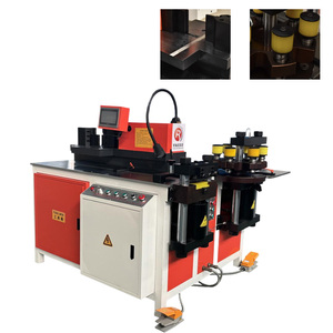 Máy gia công thanh cái CNC đa chức năng tự động uốn, đục lỗ và cắt máy gia công thanh cái thủy lực 3 trong 1 - Product Image 5