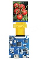 Panel LCD TFT IPS 2 inci dengan Resolusi 480x640 Antarmuka RGB IC Driver ST7701S