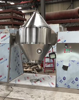 Machine de mélange antistatique pour les revêtements en poudre pour empêcher l'agglomération électrostatique pendant le mélange industriel de qualité alimentaire