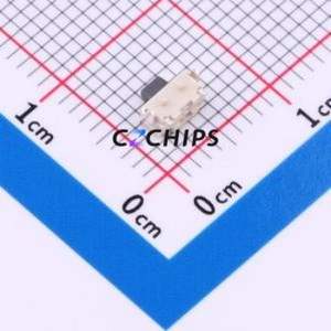 HX TS24CAZJ 160gf Tactile Switch SMD-4P,4.6x1.9mm Switch Single Pole Single Throw Square Button 1.6N Horizontal Mount - Product Image 2