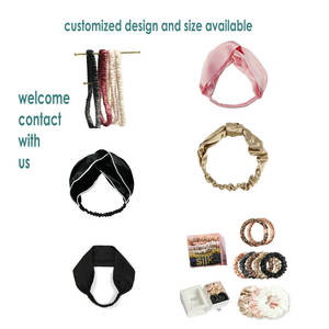 Spedizione gratuita fascia per capelli in seta prezzo all'ingrosso fascia per capelli in seta 19mm - Product Image 5