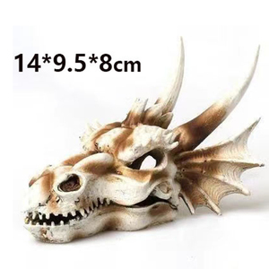 Cabeza de dragón Acuario Vista Piedra Adorno Árbol Roca <span class=keywords><strong>Cueva</strong></span> Paisaje Pecera artificial Decoración Accesorios - Product Image 2