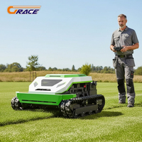 Livraison gratuite, tondeuse à gazon robotisée tout-terrain, homologuée CE EPA, avec lame à neige, télécommande, robot tondeuse à gazon