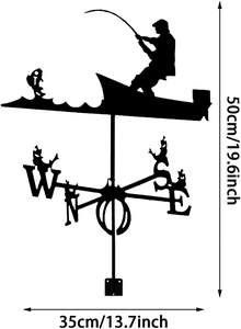 عينة مجانية من منفذ المصنع لرياضة التزحلق على الماء ، من النحاس ، صديقة للبيئة ، زينة الحدائق ، الاتجاهات الجيدة ، ديكور الفناء ، ريشة الطقس - Product Image 6