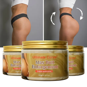 Crema para Aumentar los Glúteos, Crema para Agrandar el Trasero, Aceite y Crema Mixtos para Masaje de Glúteos y Senos - Product Image 1