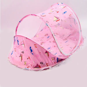 Moustiquaire pliable pour bébé avec tapis de couchage et oreiller, lit moustiquaire 3 pièces, musique, 0-3 ans - Product Image 2