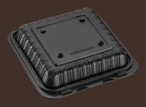 Tiya 3-Wholesale Single Compartment PP Food Container Disposable <b>Lunch</b> <b>Box</b> with Lid OEM Supplier Factory in Vietnam - Product Image 2