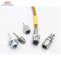 Nouveau raccord rapide hydraulique en acier inoxydable pour tuyau de frein 3AN AN3 Moto Automobile Réducteur de ligne droite Frein