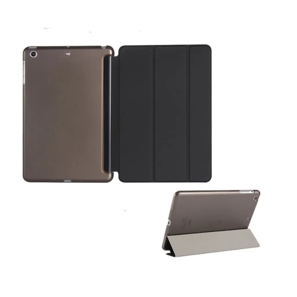 PUレザー耐衝撃性スマートカバータブレットケースタブレットカバーiPad用iPadカバーiPadケース用iPadプロ12.9三つ折りケース