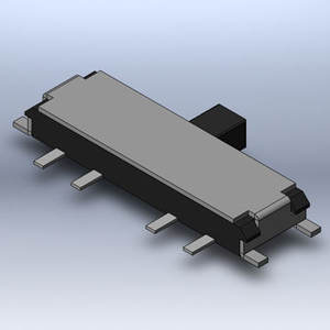 3 pozisyon Mini slayt anahtarı 12V 1.5/DPDT itme kolu ile 2.5mm/mm kolu mikro geçiş anahtarı - Product Image 3