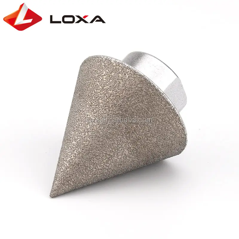 LOXA 고품질 진공 브레이징 다이아몬드 모따기 비트 베벨 용이성 모따기 및 스트레스 완화 거친 구멍