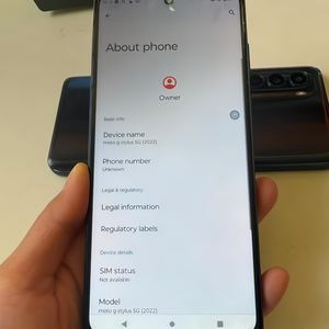 Celular de Bajo <span class=keywords><strong>Precio</strong></span> con Desbloqueo Facial y de Huella Digital, Alta Calidad, 50MP, 5000mah, 4GB RAM, Teléfono Usado para <span class=keywords><strong>G</strong></span> <span class=keywords><strong>Stylus</strong></span> 5G <span class=keywords><strong>2022</strong></span> XT2215 - Product Image 5