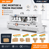 Machine à tenonner et à mortaiser automatique CNC pour le travail du bois PINLIANG pour le bois massif