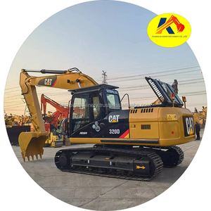 Caterpillar 320D para oruga hidráulica de 20 toneladas de segunda mano 320d con motor central y componentes de bomba, excavadora CAT usada - Product Image 1