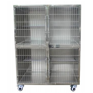 Daha iyi hasta bakımı için kolay kullanım ile Lekang tıbbi paslanmaz çelik kedi kafesi veteriner cerrahi alet - Product Image 1