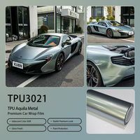 KUBN Film de protection de peinture TPU PPF auto-réparateur, hydrophobe, anti-rayures, haute brillance, transparent