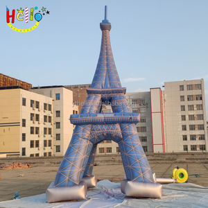 Bâtiment de publicité gonflable produit gonflable Tour Eiffel gonflable pour la publicité extérieure - Product Image 2