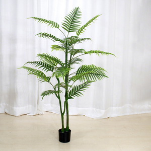 Décoration d'arbres, Feuilles décoratives, Fleurs imposantes, Cerisier en spirale géant, Plantes en <span class=keywords><strong>pot</strong></span>, Lumières, Arbre de bambou, Plantes grimpantes artificielles pour fêtes, à prix abordable - Product Image 1