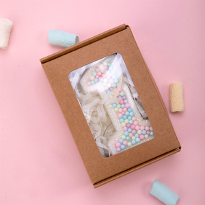 Fête d'anniversaire de bébé, décoration de gâteau de premier anniversaire, décoration de Macaron, particules de bonbons colorées, bougies d'anniversaire décorées - Product Image 4