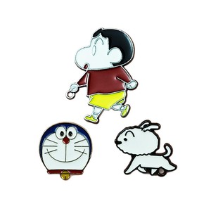 Broche de dessin animé Crayon Shin-chan, badge de personnage d'anime japonais à la mode et mignon, décoration pour étudiants et enfants - Product Image 5