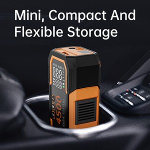 LANGWEI Nuevo Lanzamiento Herramientas para Coche Inflador <span class=keywords><strong>de</strong></span> Neumáticos Portátil y Batería Externa <span class=keywords><strong>de</strong></span> Emergencia Arrancador <span class=keywords><strong>de</strong></span> Batería con Corriente Máxima <span class=keywords><strong>de</strong></span> 2000A y <span class=keywords><strong>Compresor</strong></span> <span class=keywords><strong>de</strong></span> Aire - Product Image 3