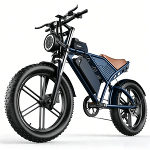 Envío Rápido desde Almacén en China, Bicicleta Eléctrica de Nieve Modelo <span class=keywords><strong>S7</strong></span>, Motor Trasero de 48V y 1200W, Batería de Litio Extraíble, Neumáticos Anchos Retro - Product Image 3