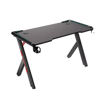 Escritorio de ordenador de madera rosa de estilo moderno ergonómico, mesa multifunción barata de Metal para jugadores de juegos, juegos de esquina de madera bonitos