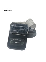 Printer Thermal Portabel Mini Nirkabel 58mm Berkualitas Stabil, 2 Inci, untuk Android dan iOS