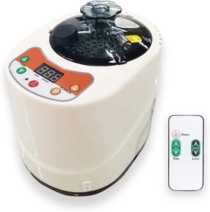 Smartmak เครื่องกำเนิดไอน้ำใน2L 900W สแตนเลสแบบพกพาเครื่องสร้างไอน้ำซาวน่าพร้อมรีโมทคอนโทรล - Product Image 1