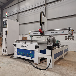 Centre d'usinage CNC pour le bois 5x10 avec 4ème axe rotatif en promotion - Product Image 2