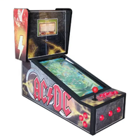 Machine de jeu de flipper mécanique à pièces 3D 4K, flipper virtuel, machine de jeu d'arcade, machine de divertissement à vendre