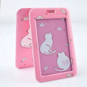 2025 Custom Design Sublimation Cover Print Sleeve Abs Plastic Uv Card Holder Teacher Fashion <b>Lanyard</b> - Product Image 1