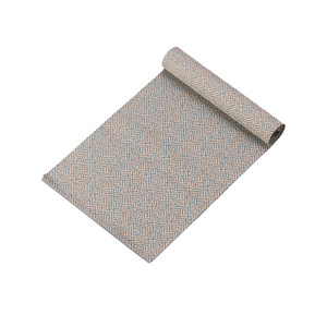 Chinese Zen Style Fabric Tea Mat <b>Table</b> <b>Runner</b> Waterproof Heat Insulating For Tea Ceremony Wabi Sabi Design - Product Image 5