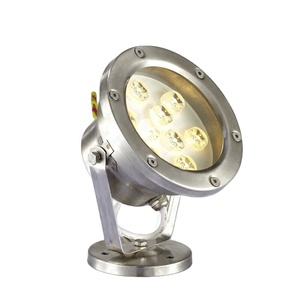 Hồ bơi đèn IP68 đài phun nước không thấm nước ánh sáng <span class=keywords><strong>12V</strong></span> 9W Trắng Ấm dẫn ánh sáng dưới nước - Product Image 2