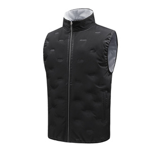 Gilet à air Automne et hiver Combinaison de moto Imperméable Coupe-vent Chaud Mode <span class=keywords><strong>Gonflable</strong></span> <span class=keywords><strong>Veste</strong></span> de maillot de corps sans manches - Product Image 1
