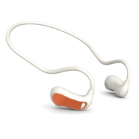 Écouteurs sportifs ouverts légers à oreille libre, 16g, tour de cou en silicone, autonomie de 8 heures et écouteurs USB Type-C