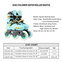 EACHkids Patins à Roulettes Professionnels Réglables pour Sports de Plein Air Garçons Filles, Chaussures de Skate Lumineuses pour Enfants Débutants