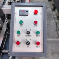 Plegadora y Encoladora Automática de Fondo Cerrado ZH-900G Eléctrica de 4.5kW para Empaques Metálicos de Grado Alimenticio y Cajas de Regalo