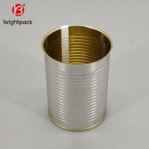 Barattolo di latta fabbricazione commercio all'ingrosso di grado alimentare Pomodoro pasta di metallo vuoto barattolo di latta con coperchio easy open per il cibo di imballaggio in scatola cibo - Product Image 4