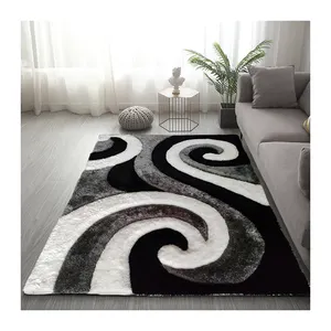 Luxus Wohnkultur hochwertige reiche Design langflorige getuftete 3D zottelige Boden teppiche Teppiche Tapis