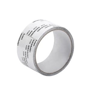 Pegatinas adhesivas de aluminio impermeables de tamaño personalizable para enmascarar, parche autoadhesivo para reparación de ventanas, pegatinas con agujeros rotos - Product Image 1