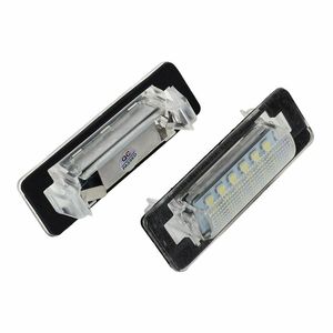ไฟป้ายทะเบียน LED สำหรับเมอร์เซเดส-เบนซ์ อี-คลาส W210 ซี-คลาส W202 แสงสีขาว 8-30V โปร่งใส PZ012 - Product Image 1