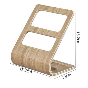 Simple Coffee Table Storage Rack Household Practical Desktop <strong>Remote</strong> Storage <strong>Holder</strong> Rack Wooden Tabletop Organizer Shelves - Product Image 5
