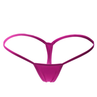 Sous-vêtements pour femmes Wildness, string micro à taille basse, string à dos nu