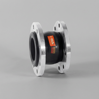 Joint d'expansion en caoutchouc à bride flottante Easyflex 12 x 8 pouces EPDM PN25 pour raccordement de tuyaux flexibles et contrôle des vibrations
