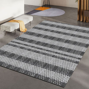 Vente en gros de tapis à carreaux simple noir blanc bienvenue tapis de cuisine intérieur écologique pour <span class=keywords><strong>porte</strong></span> d'entrée - Product Image 5