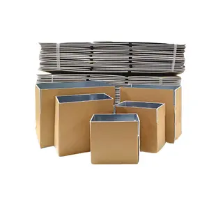 iodegradable Frozen Food Packaging Insulated Cooler Cardboard Frozen Shipping Cold Chain Transportation Carton Box Cake Cartons